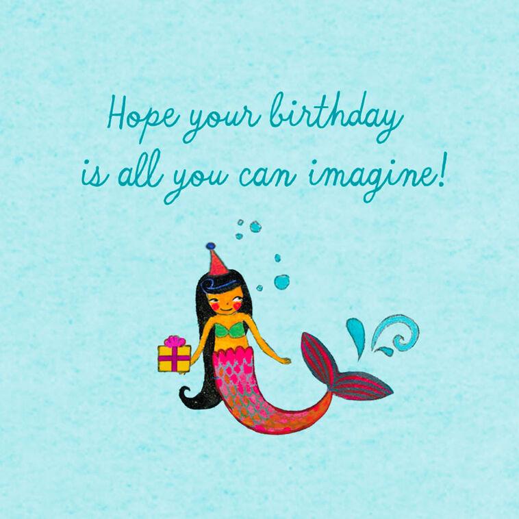 Hallmark UNICEF Mermaid Birthday Card