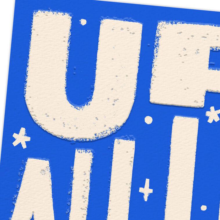 Hallmark Up All Night Funny New Baby Card