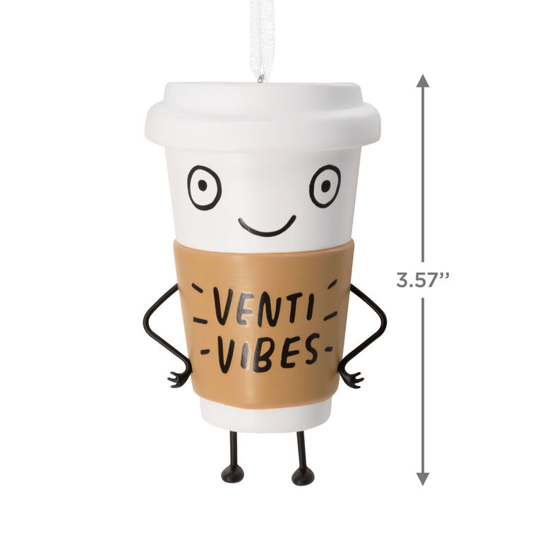 Hallmark Venti Vibes Coffee Cup Hallmark Ornament
