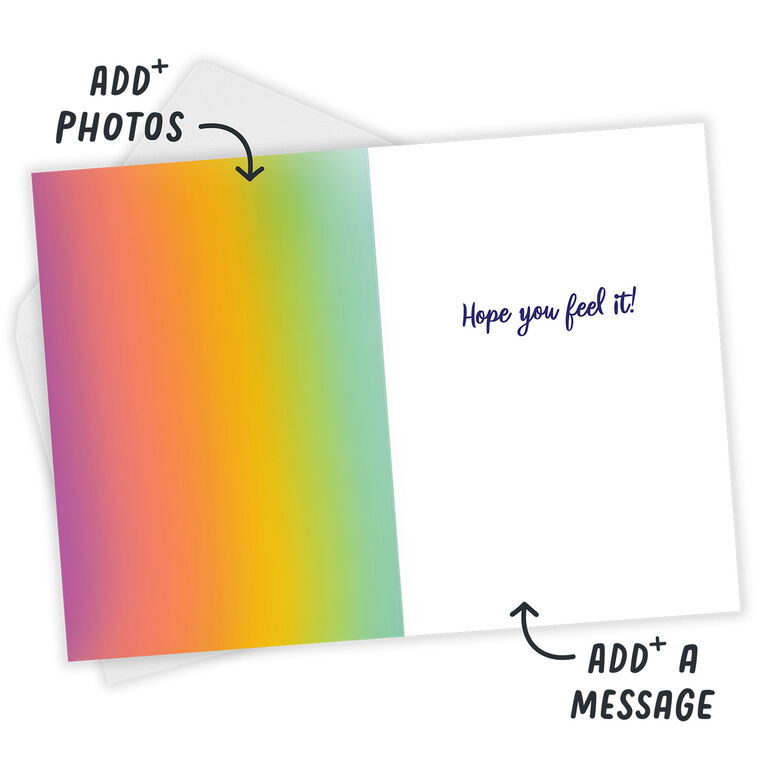 Hallmark Virtual Hugs Custom Card