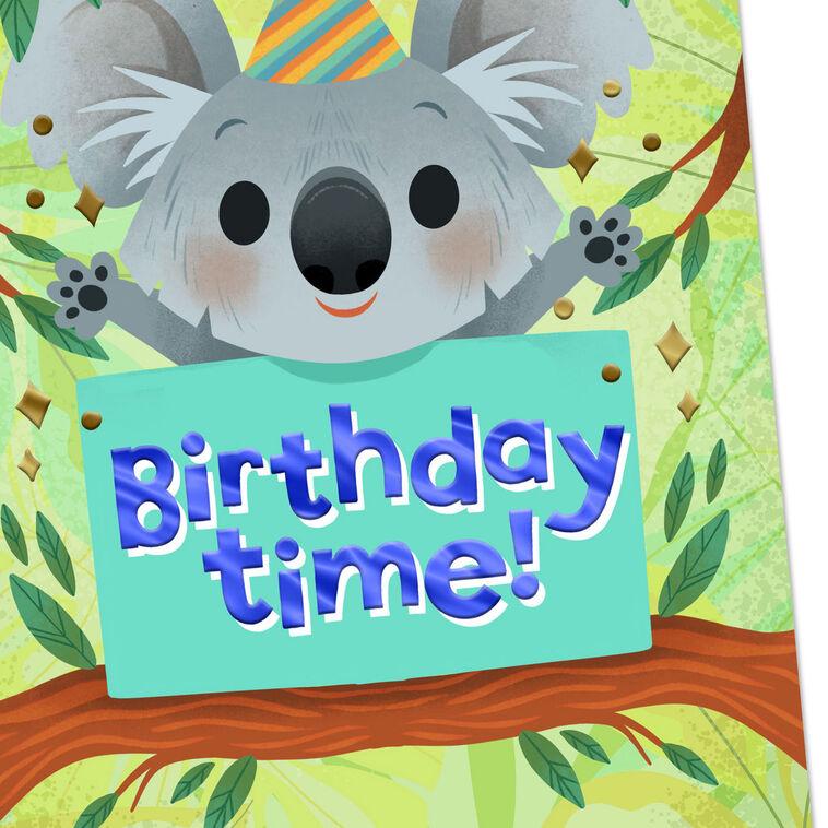 Hallmark Warm Hugs Koala Birthday Card For Kid