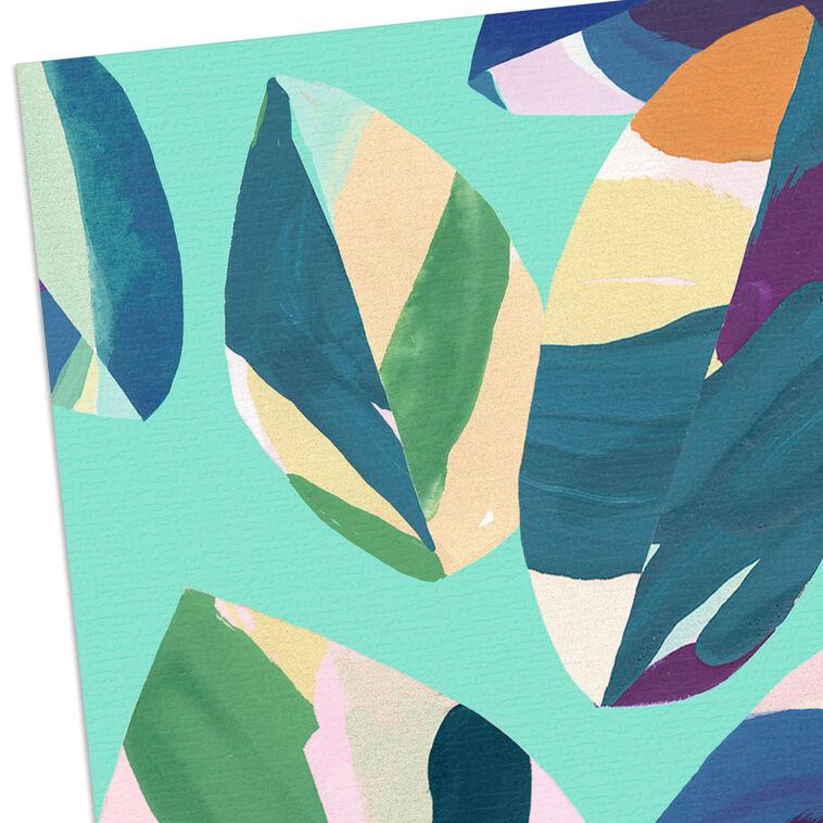 Hallmark Watercolor Leaves Blank Card