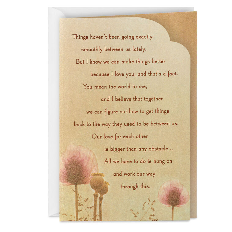 hallmark We Can Work Through This Love Card