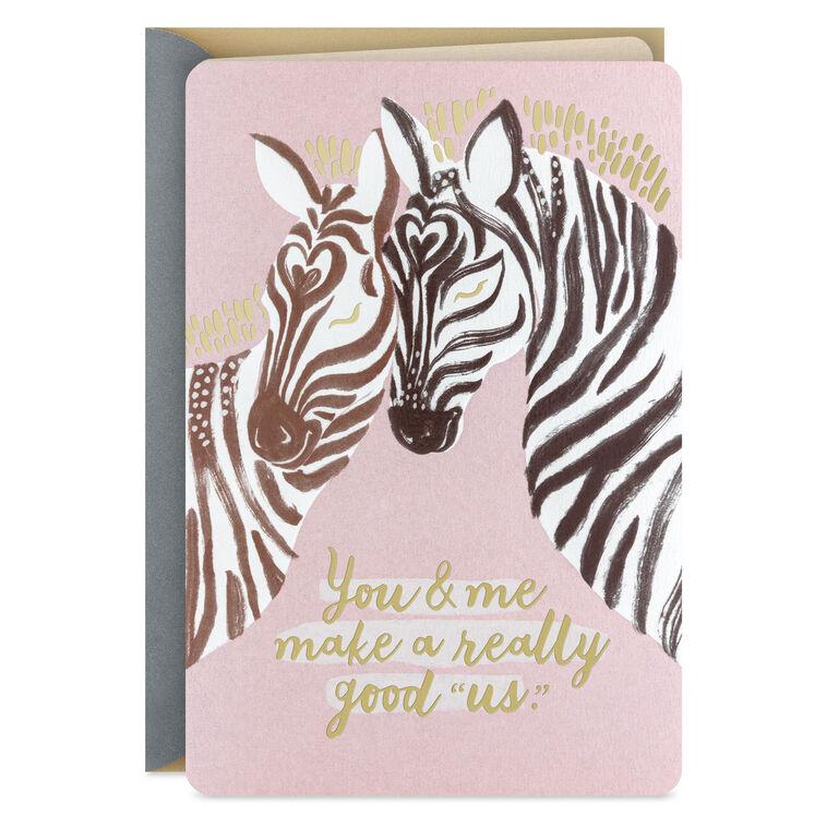 hallmark We Make a Really Good Us Love Card
