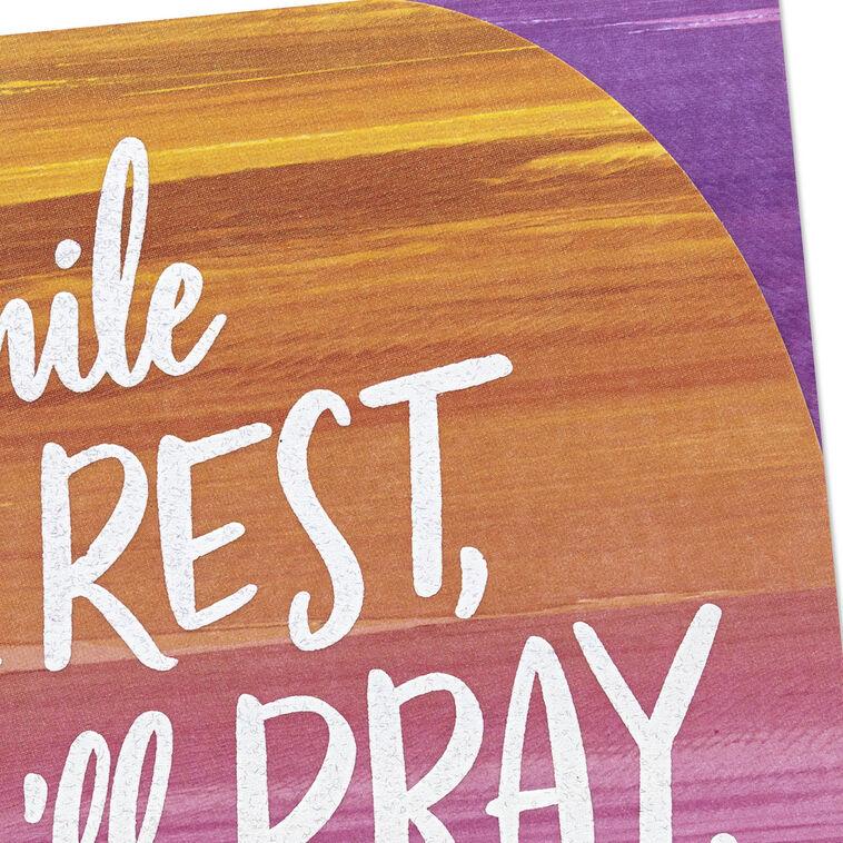 Hallmark We're Praying For You Get Well Card