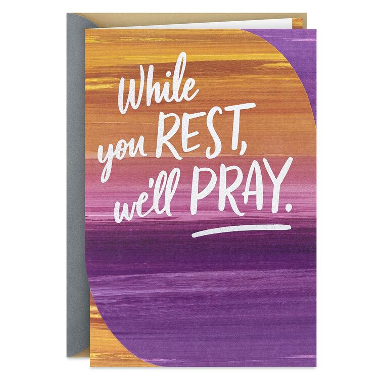 hallmark We're Praying for You Get Well Card