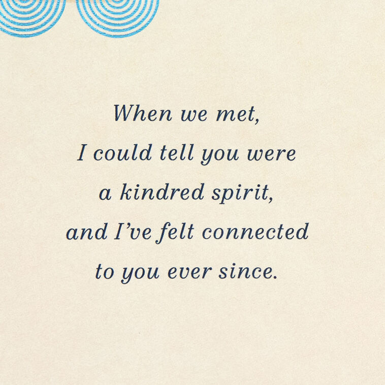 Hallmark We're Soul-Friends Friendship Card