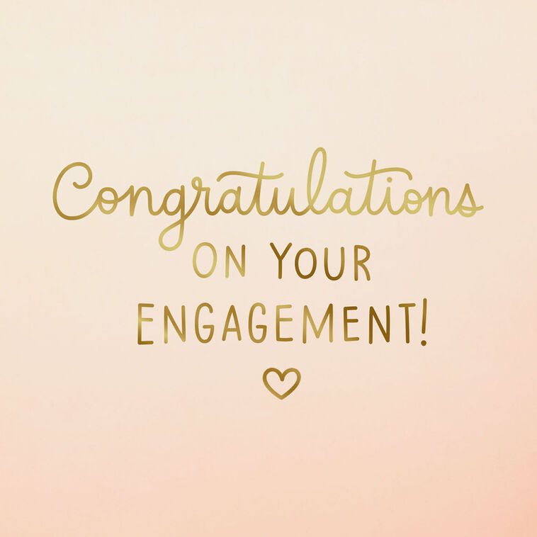 Hallmark Wedding Checklist Engagement Card