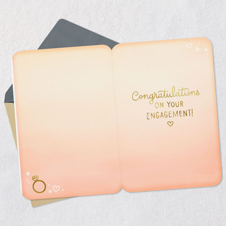 Hallmark Wedding Checklist Engagement Card