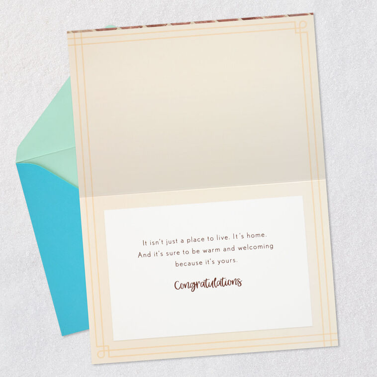 Hallmark Welcome Mat New Home Card