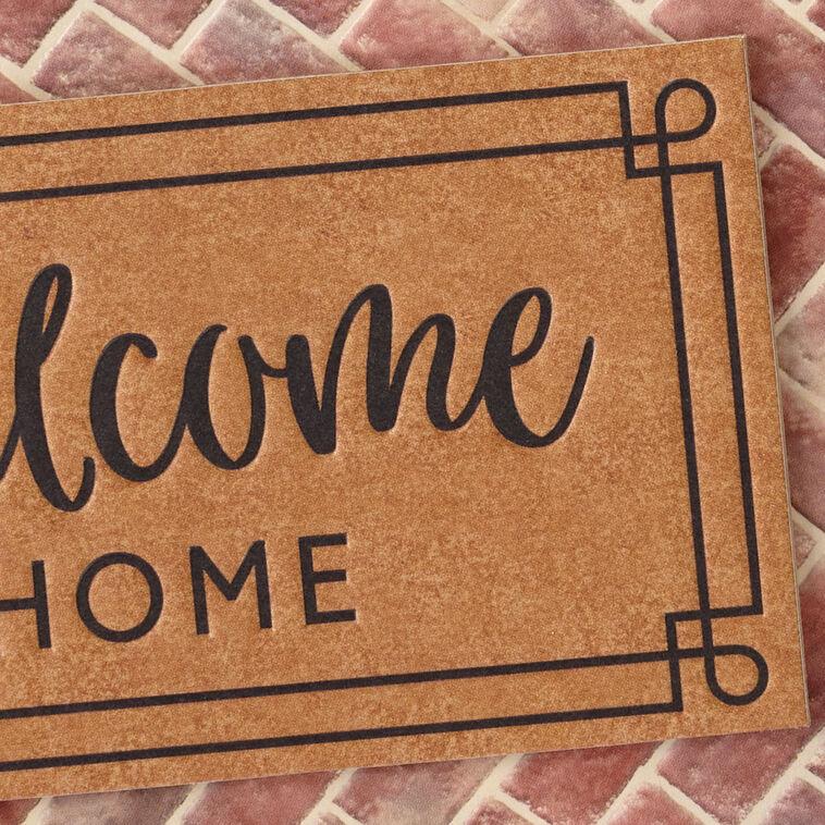 Hallmark Welcome Mat New Home Card