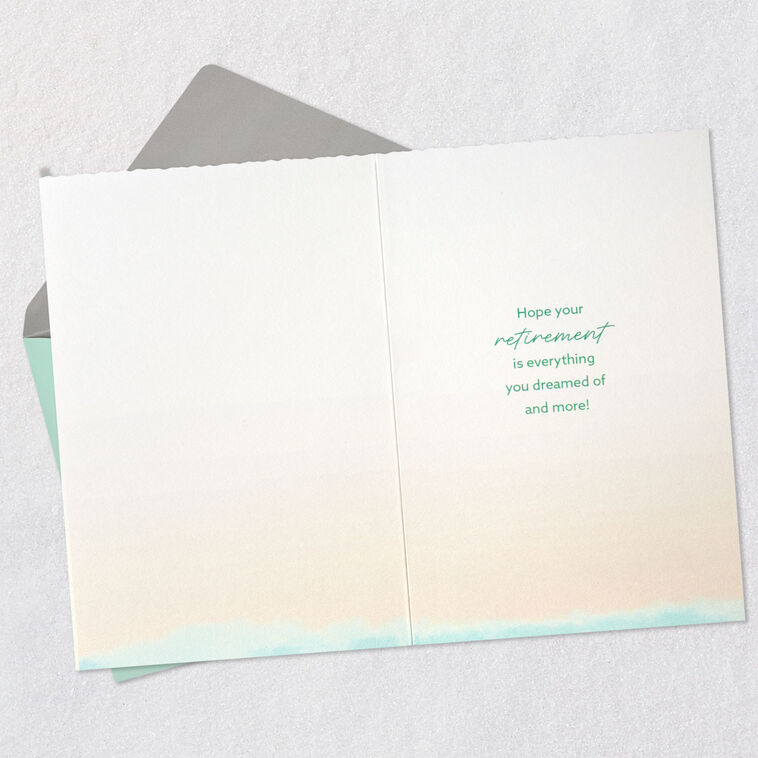 Hallmark Welcome To The Good Life Retirement Card