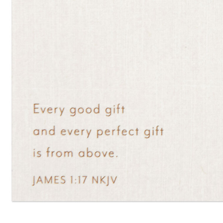 Hallmark What A Blessing Religious New Baby Card