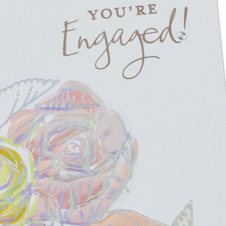 Hallmark What Wonderful News Engagement Card