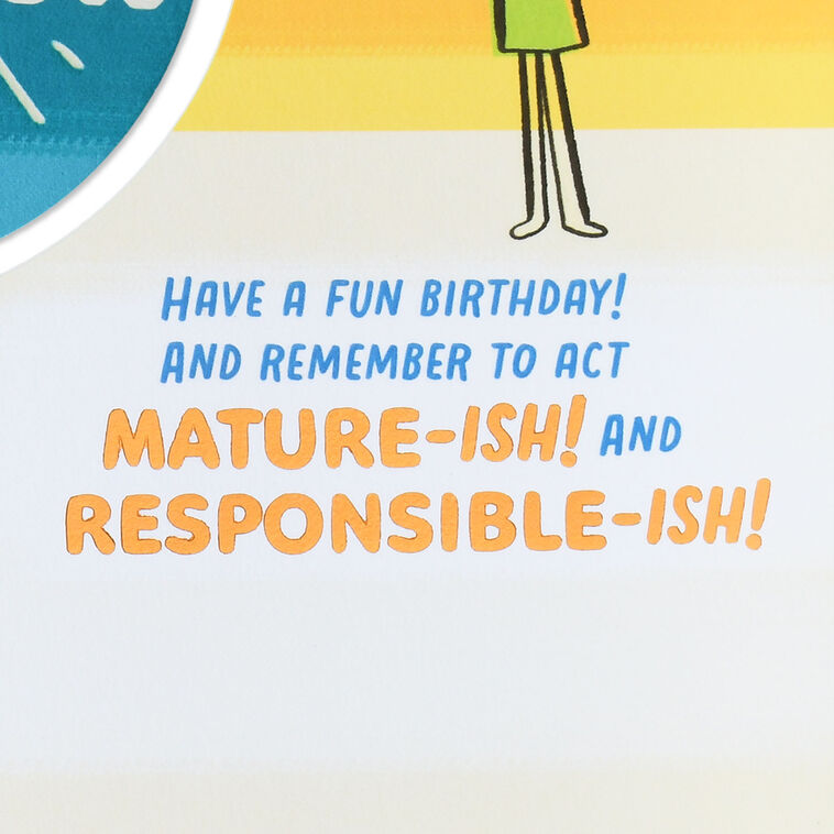 Hallmark When You Were Young Funny Birthday Card