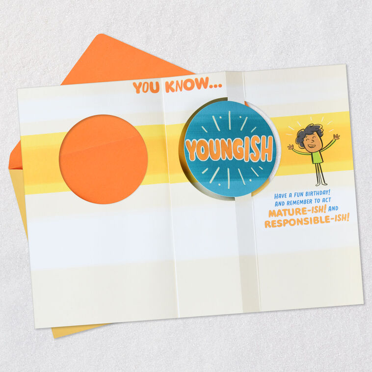 Hallmark When You Were Young Funny Birthday Card