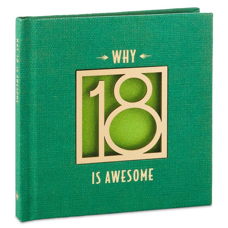 hallmark Why 18 Is Awesome Book