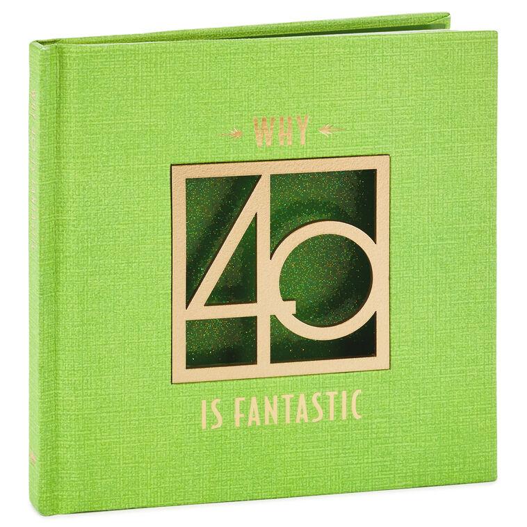 hallmark Why 40 Is Fantastic Book