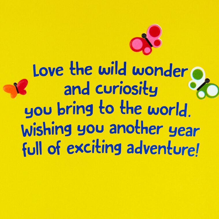 Hallmark Wild And One 1st Birthday Card
