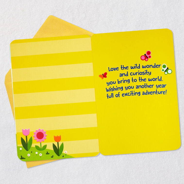 Hallmark Wild And One 1st Birthday Card