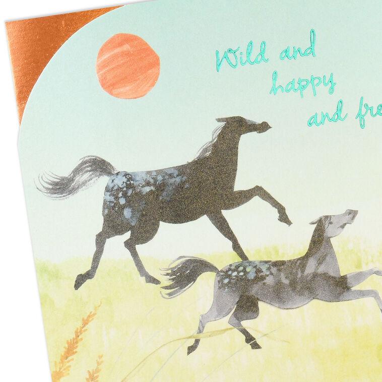 Hallmark Wild Happy And Free Birthday Card