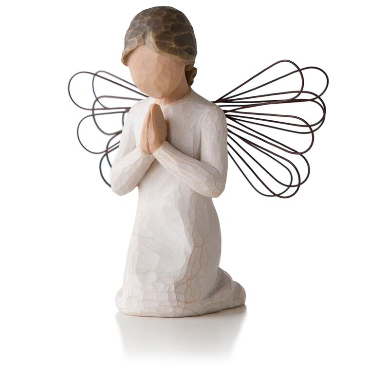 hallmark Willow Tree Angel of Prayer Figurine