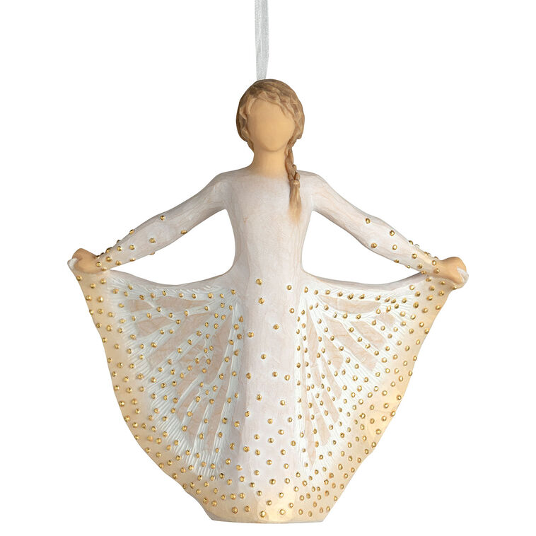 hallmark Willow Tree Butterfly Ornament 4.75"