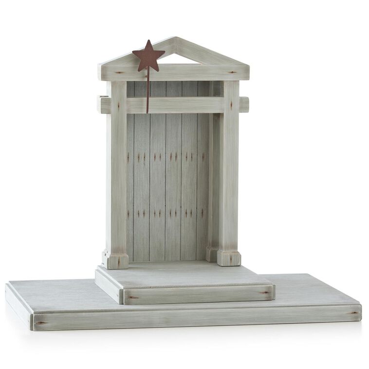 hallmark Willow Tree Crèche Stable for Nativity