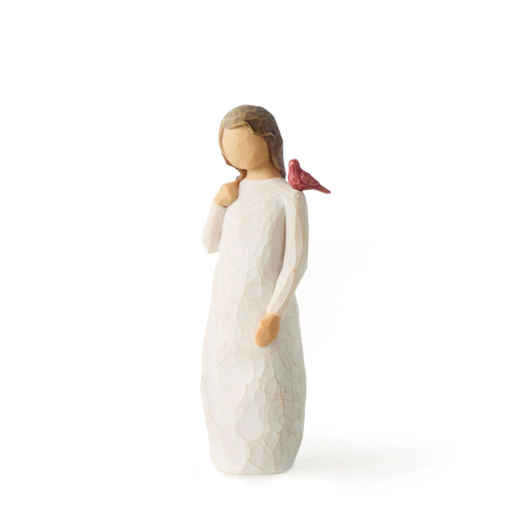 hallmark Willow Tree Messenger Figurine 5.5"