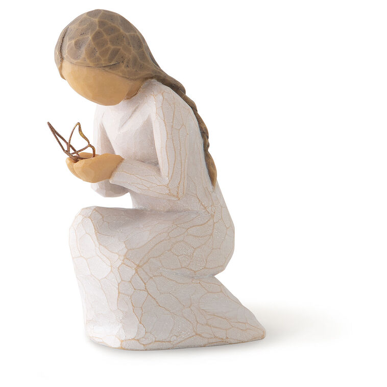 hallmark Willow Tree Quiet Wonder Figurine 3.5"