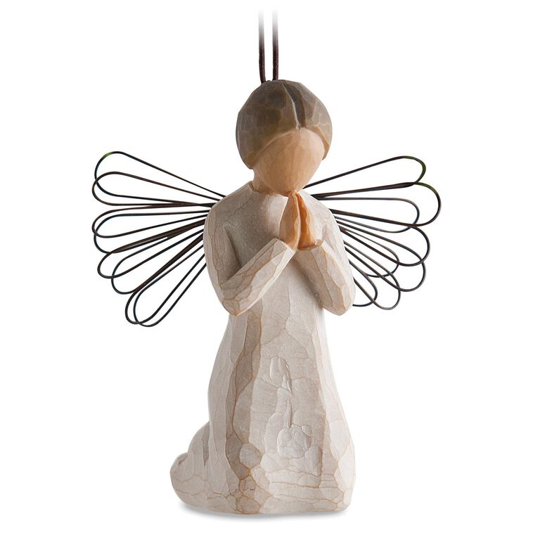 hallmark Willow Tree® Angel of Prayer Ornament