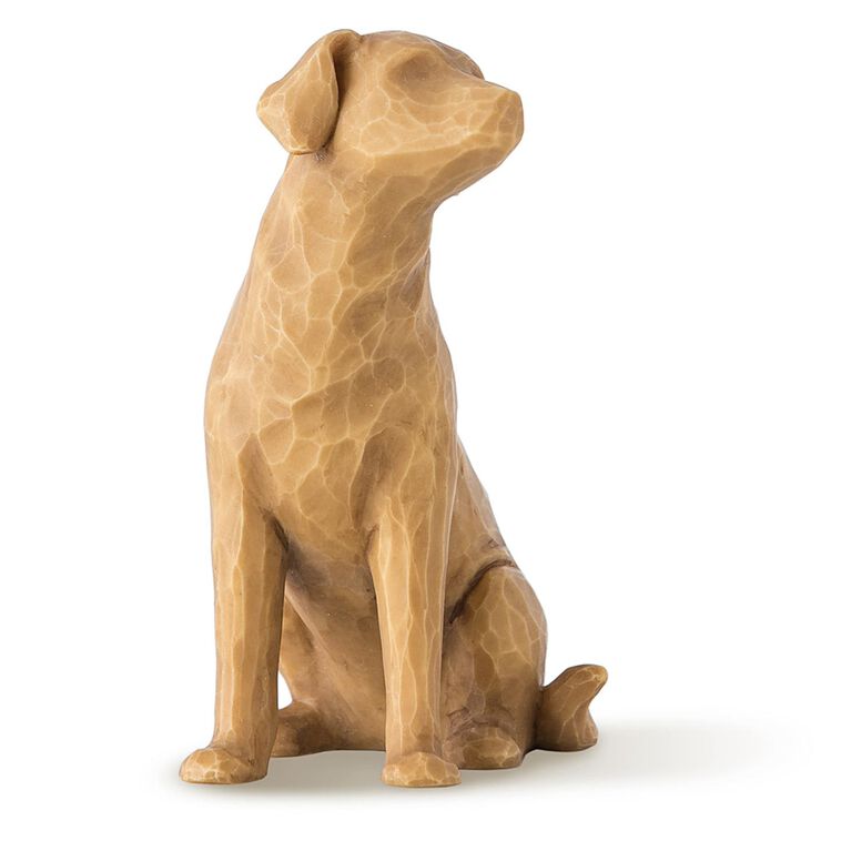 hallmark Willow Tree® Love My Dog Figurine Blonde