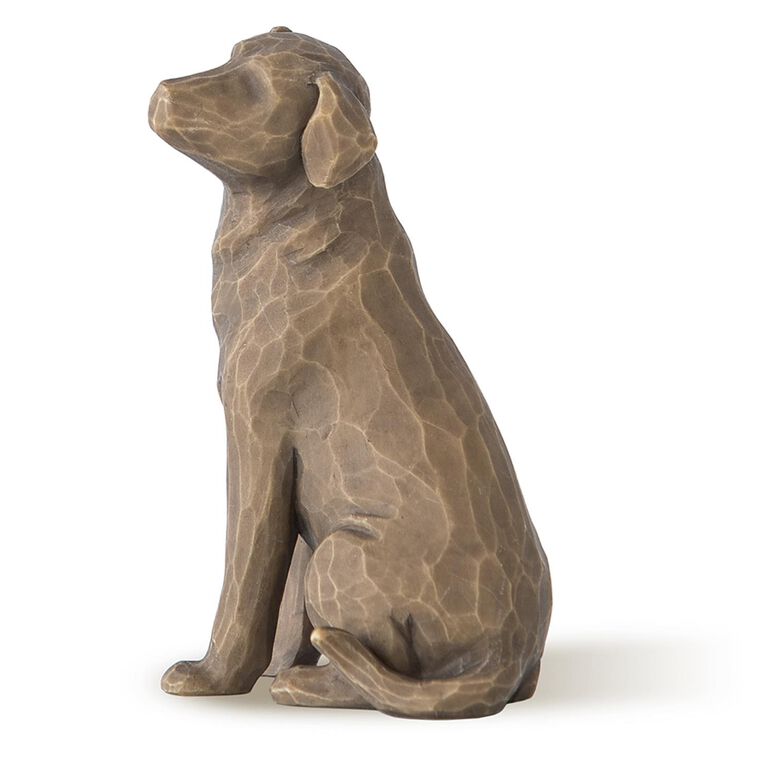 hallmark Willow Tree® Love My Dog Figurine Brown