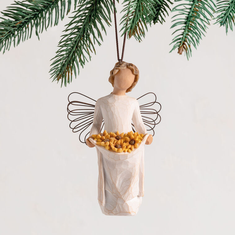 Hallmark Willow Tree Sunshine Angel Ornament 4" H