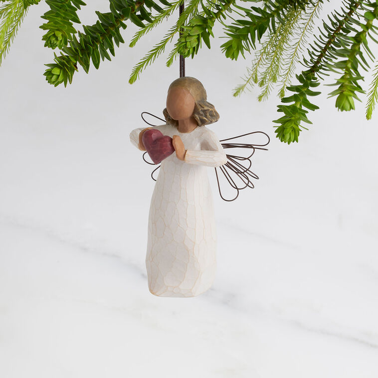 Hallmark Willow Tree With Love Angel Ornament 4"