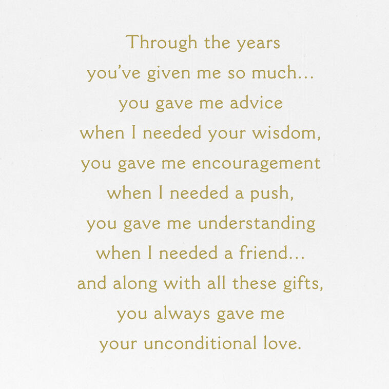 Hallmark Wisdom And Love Birthday Card For Mom