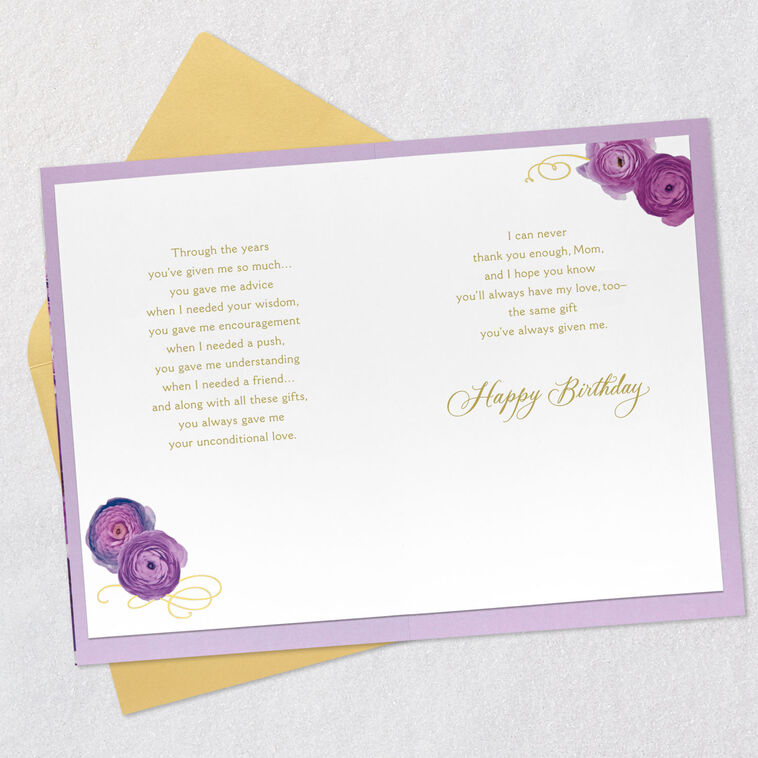Hallmark Wisdom And Love Birthday Card For Mom
