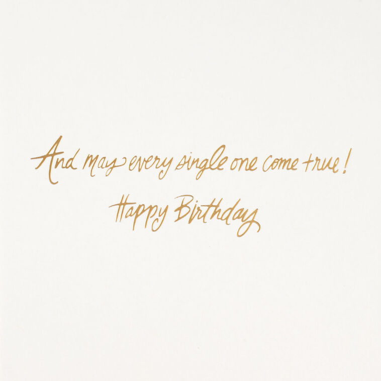 Hallmark Wish Big Cupcake Birthday Card