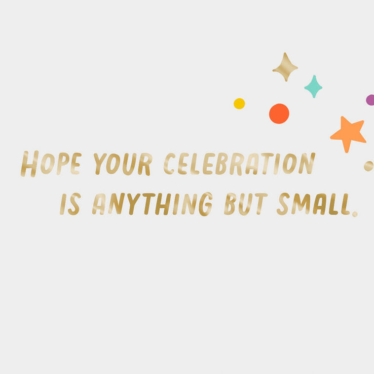 Hallmark Wish Big Venmo Birthday Card