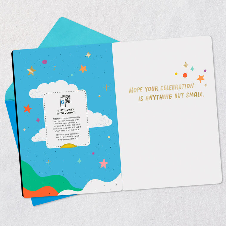 Hallmark Wish Big Venmo Birthday Card