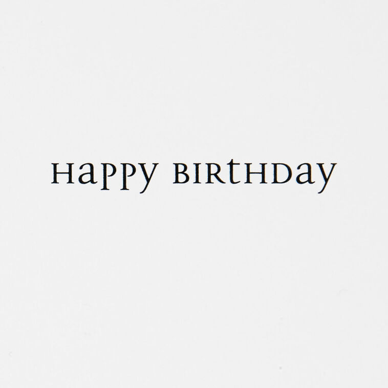 Hallmark Wish For Happiness Candles Birthday Card