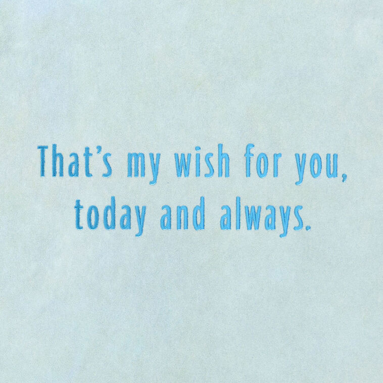 Hallmark Wishes For Peace Encouragement Card