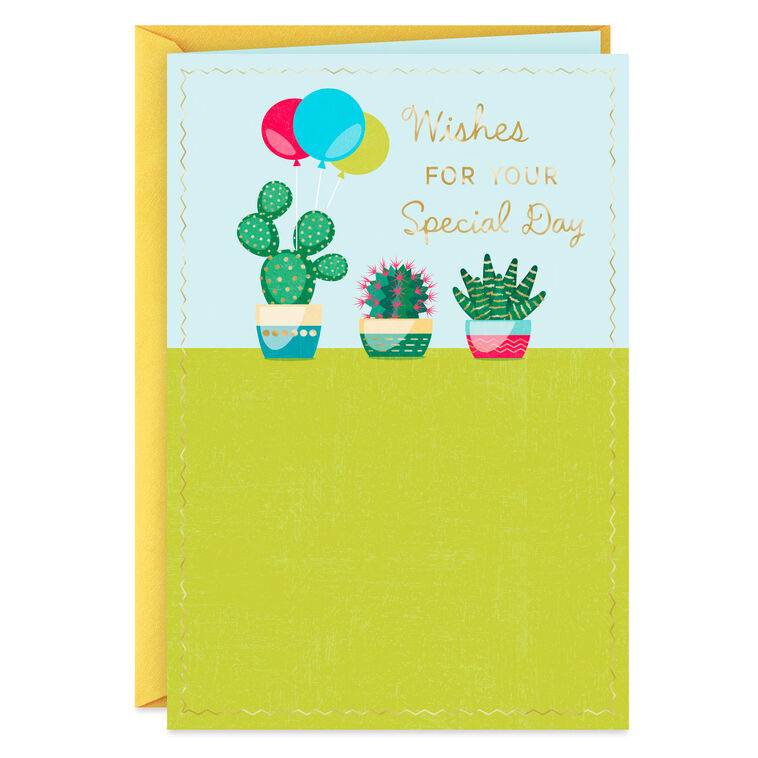 hallmark Wishes for Your Special Day Birthday Card