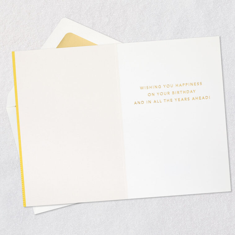 Hallmark Wishing You Happiness 18th Birthday Card