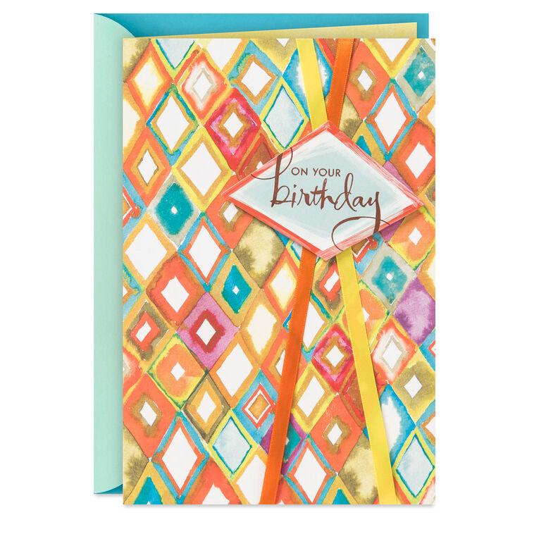 hallmark Wishing You Happiness Birthday Card