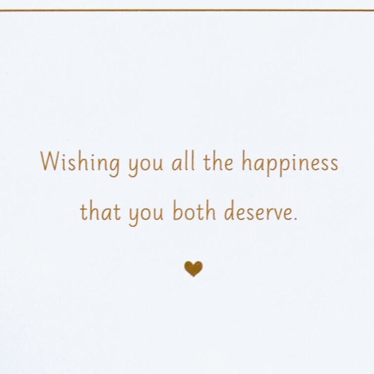 Hallmark Wishing You Happiness Engagement Card