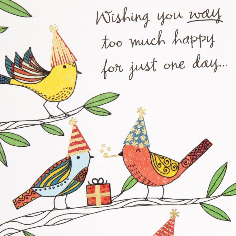 Hallmark Wishing You So Much Happy Birthday Card