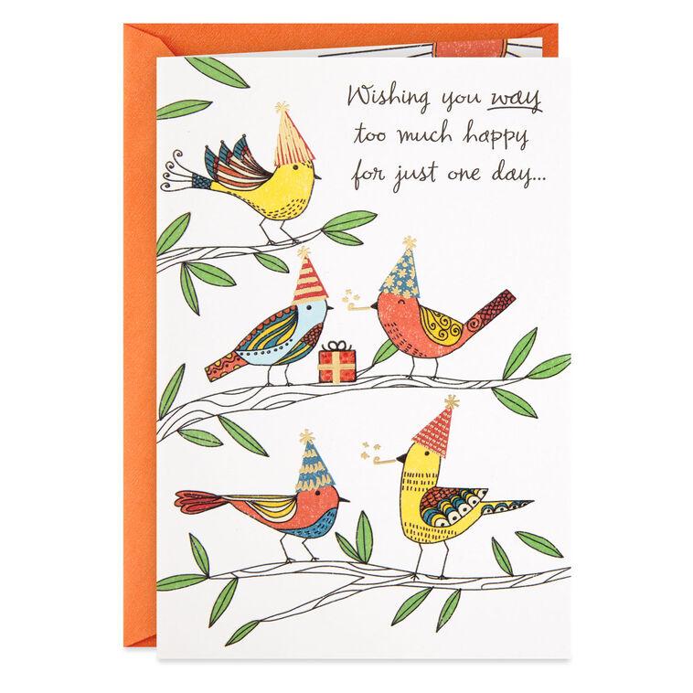 hallmark Wishing You So Much Happy Birthday Card