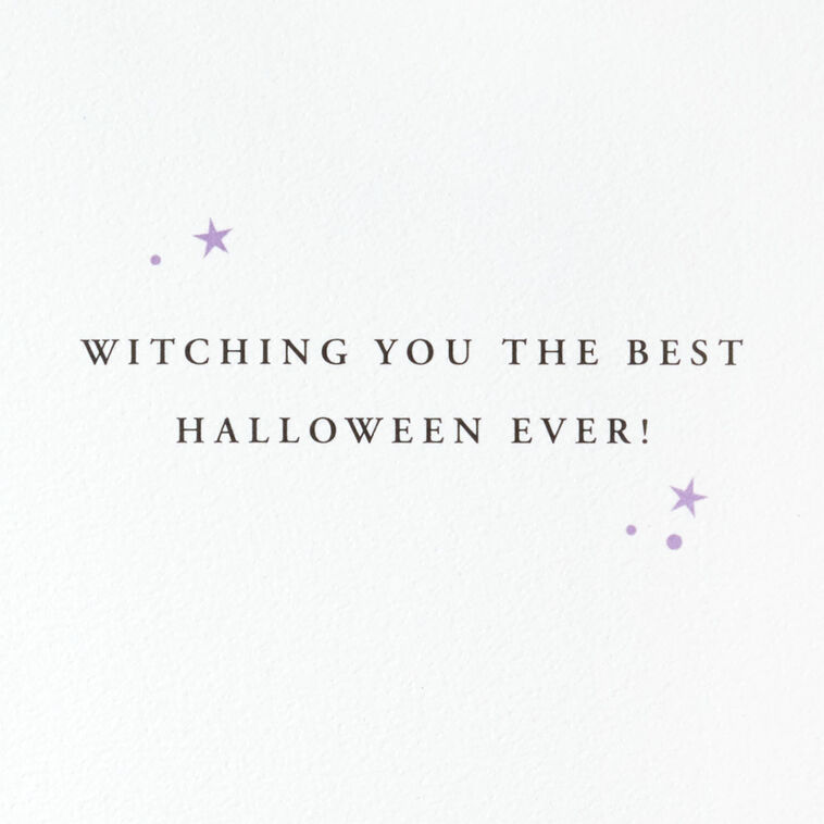 Hallmark Witching You The Best Halloween Card