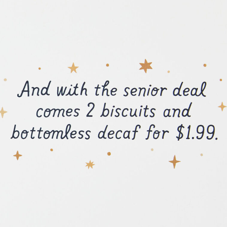 Hallmark With Age Comes Wisdom Funny Birthday Card